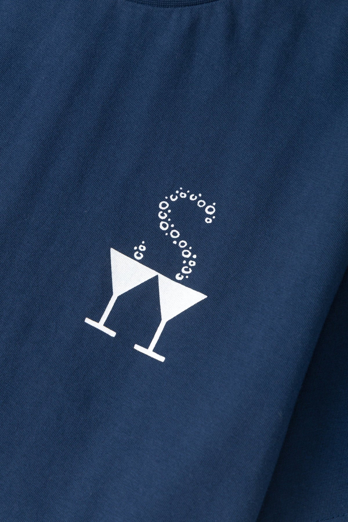 Martini Tee - Navy