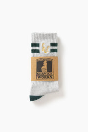 Monogram Socks - Heather