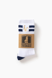 Monogram Socks - White