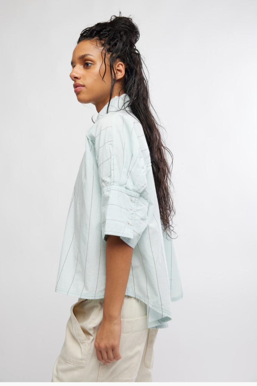 Seaside Shirt - Sky Combo