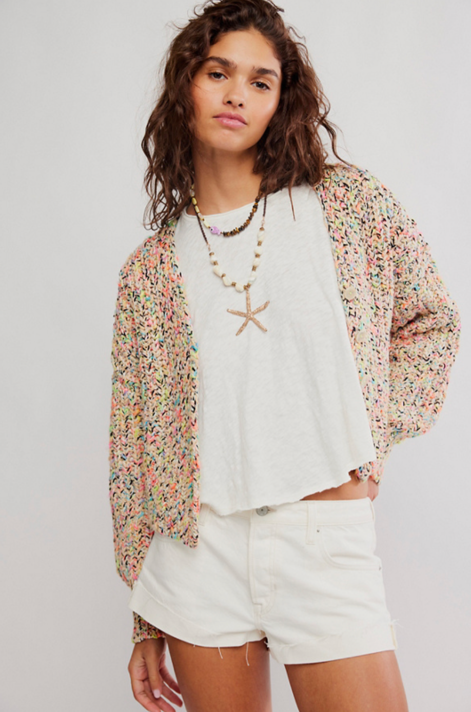 Flea Market Cardigan - Neo Sand