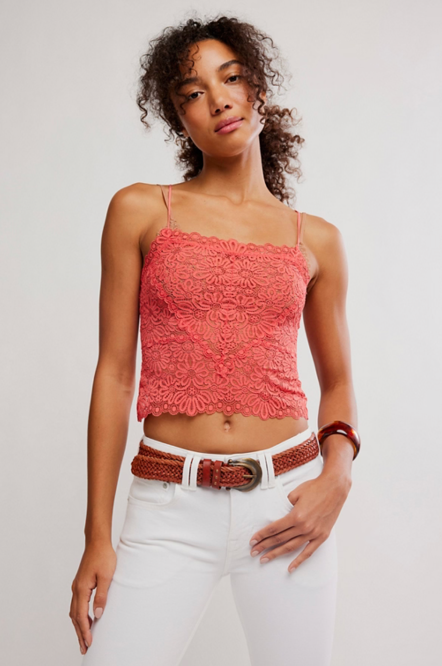 Love and Lace Cami - Aged Coral