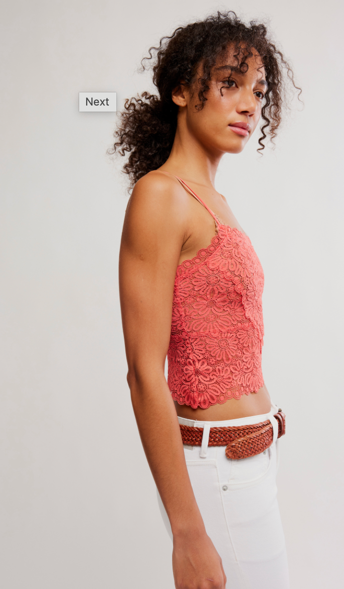 Love and Lace Cami - Aged Coral