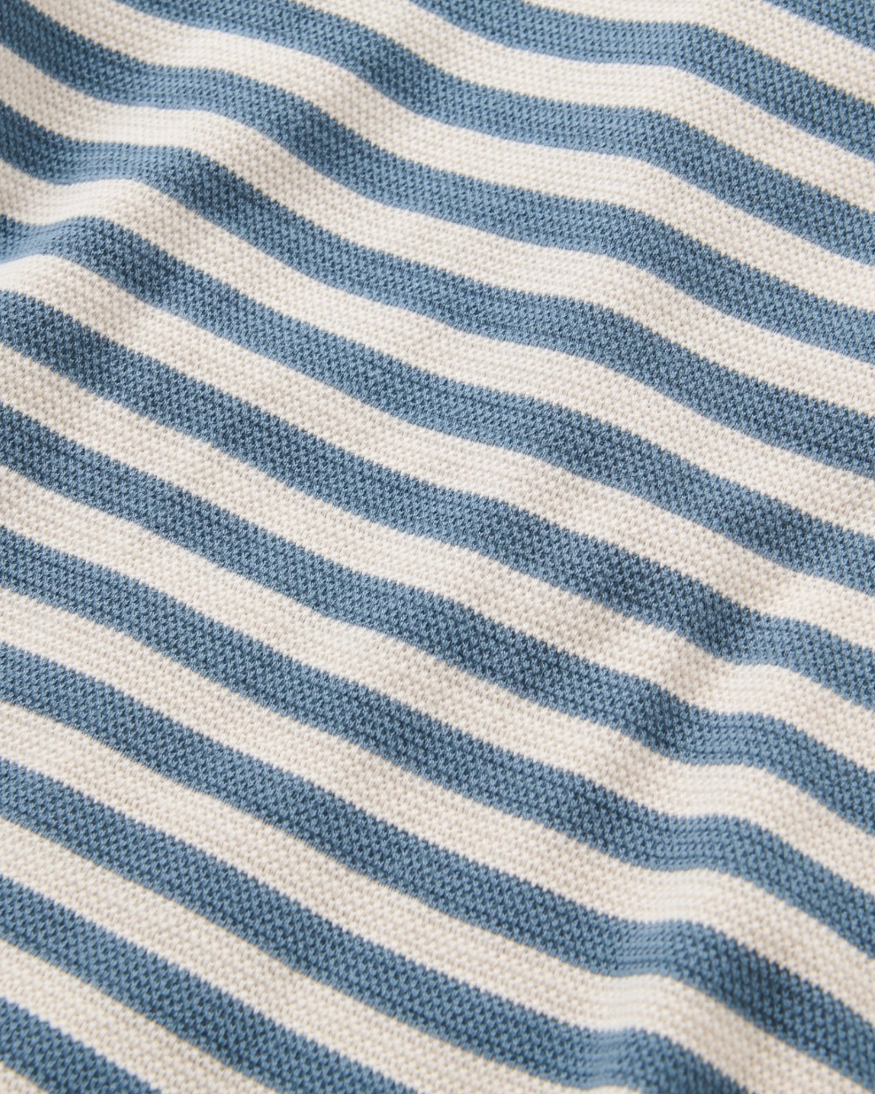Panorama Striped LS T-Shirt - Stormy Blue