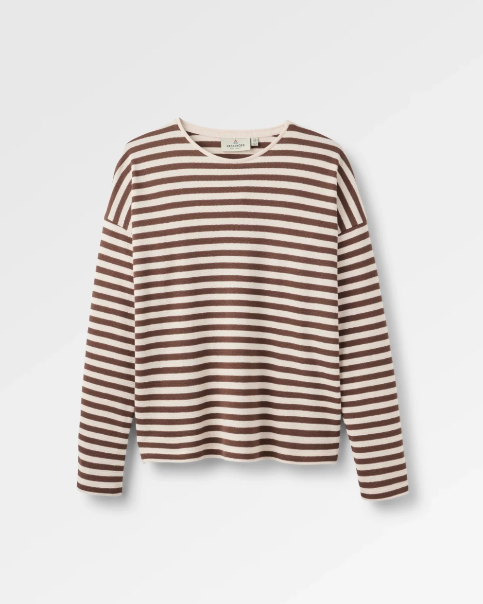 Panorama Striped LS T-Shirt - Chestnut