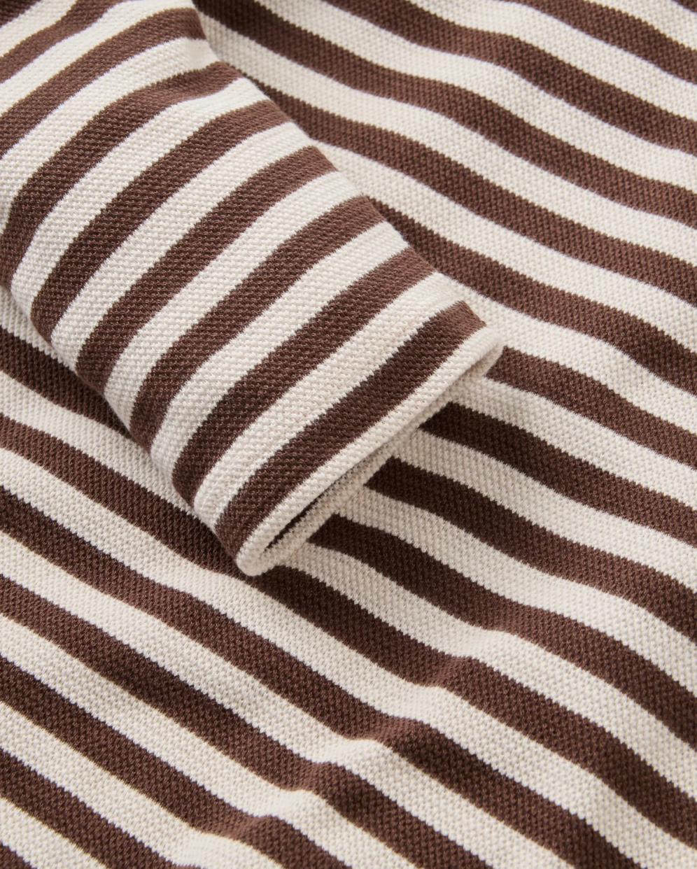 Panorama Striped LS T-Shirt - Chestnut
