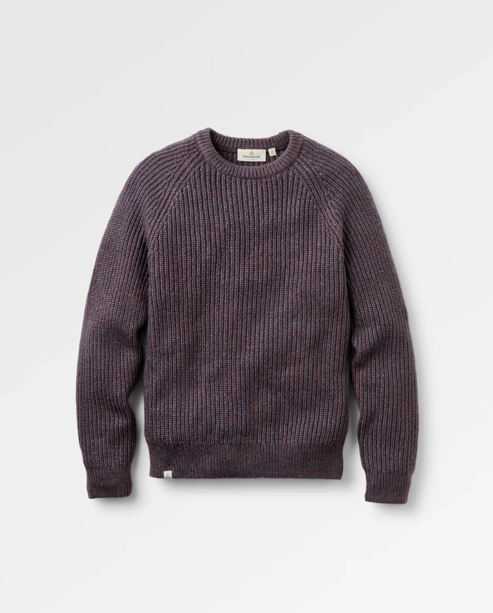 Fog Recycled Knitted Jumper - Charcoal