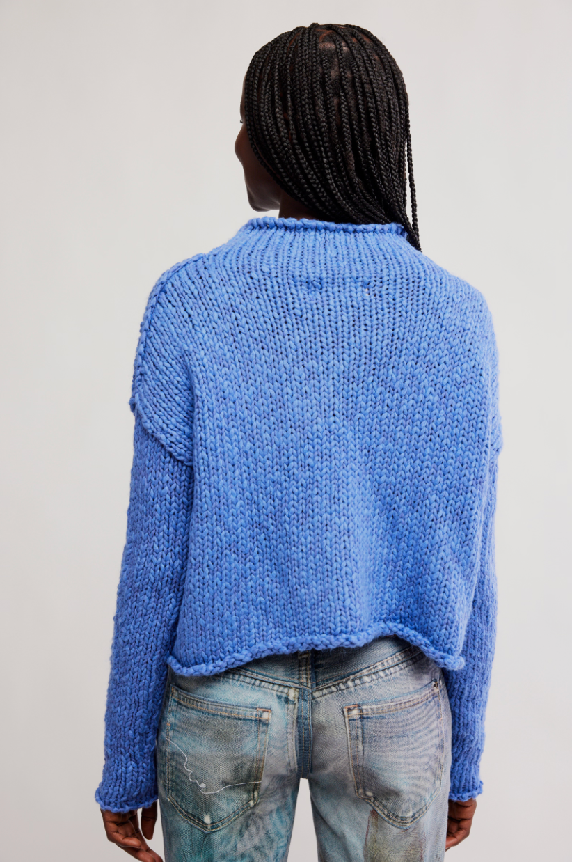 OPAL SWEATER - PERI BLUE