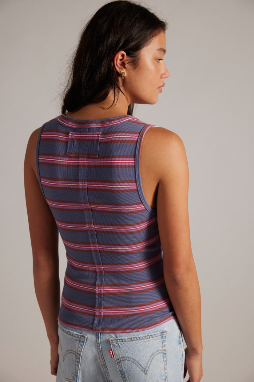 JAMIE HENLEY STRIPE - NAVY COMBO