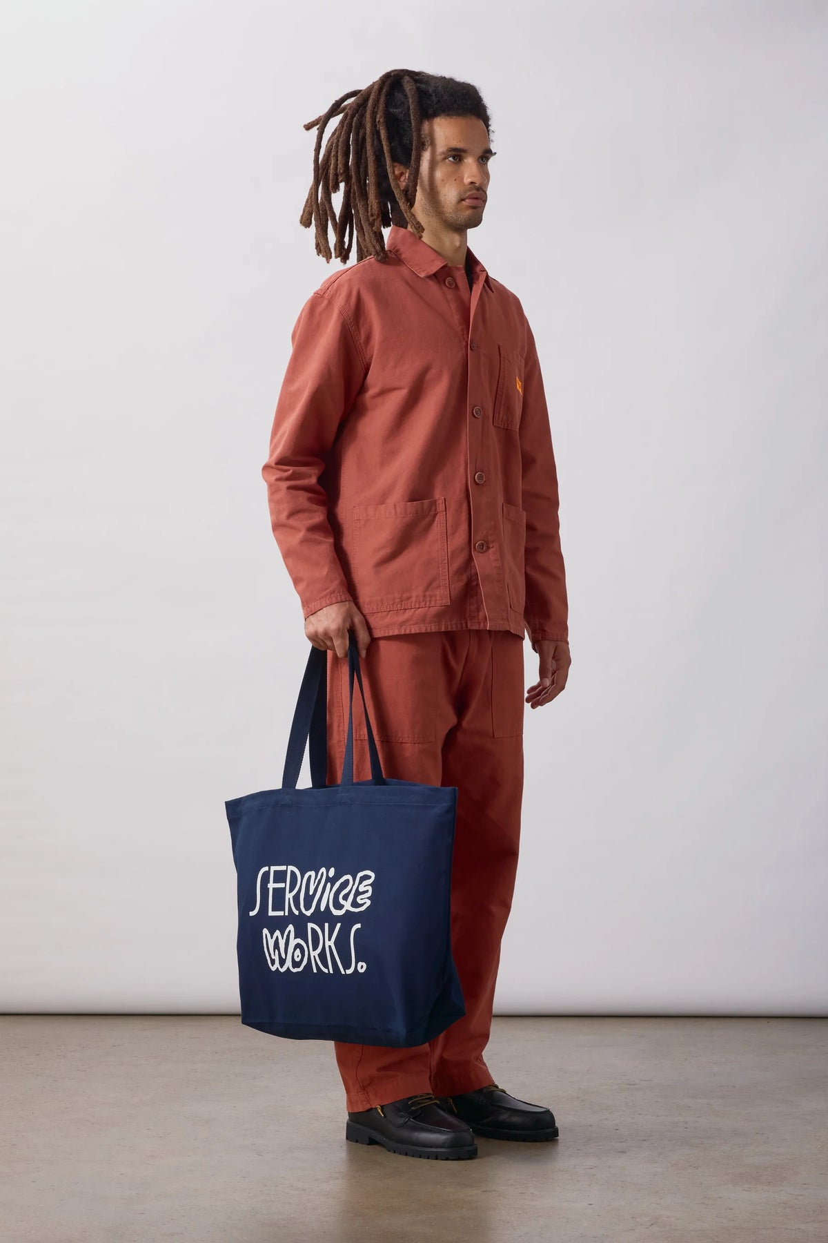Double Vision Shopper - Navy