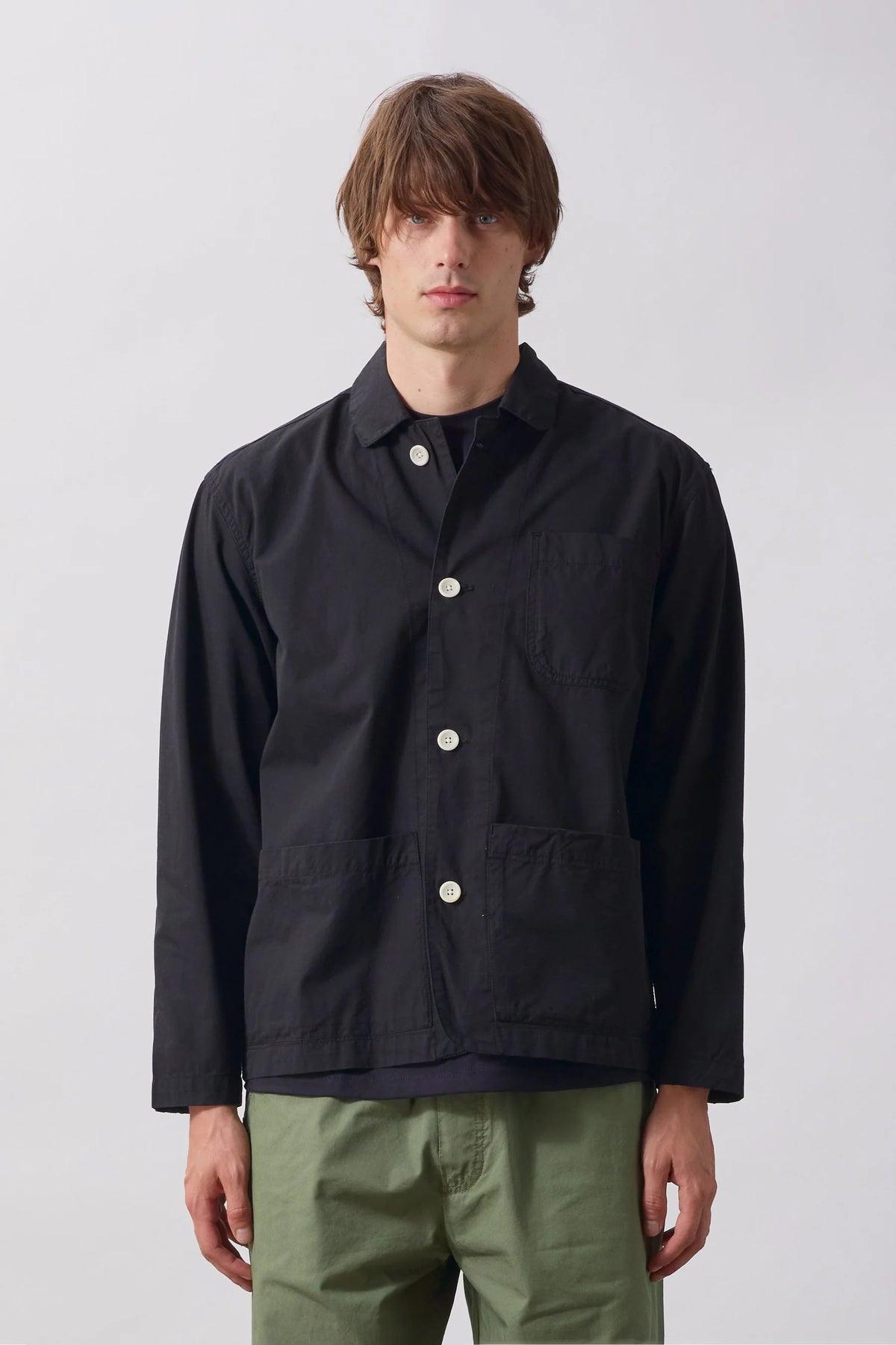 Tech Twill Easy Chef Shirt - Black