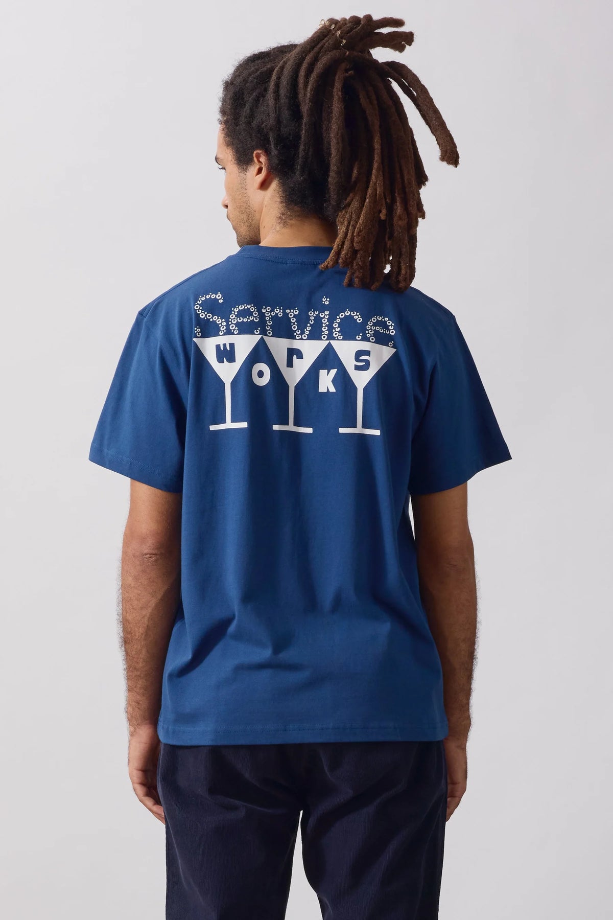Martini Tee - Navy