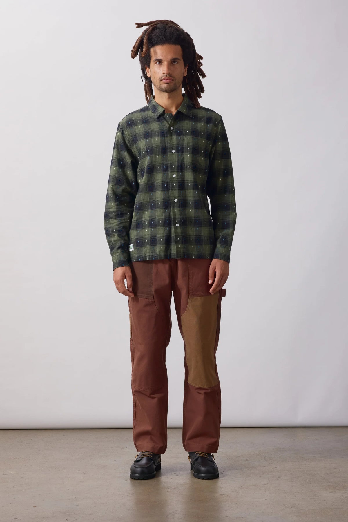 Drag Stitch Resort Shirt - Olive