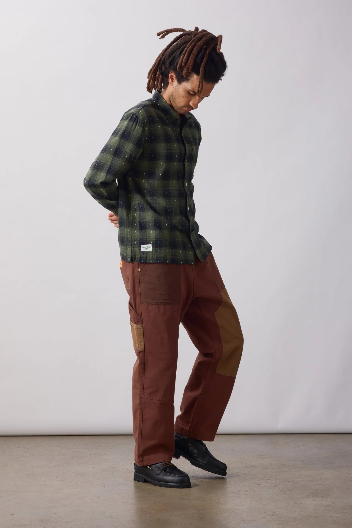 Drag Stitch Resort Shirt - Olive
