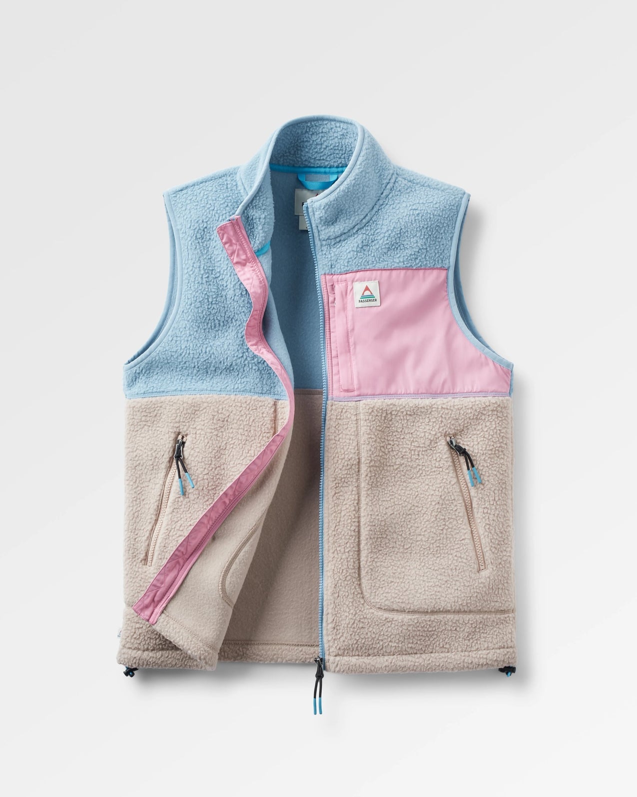 Fairbanks Full Zip Recycled Sherpa Gilet