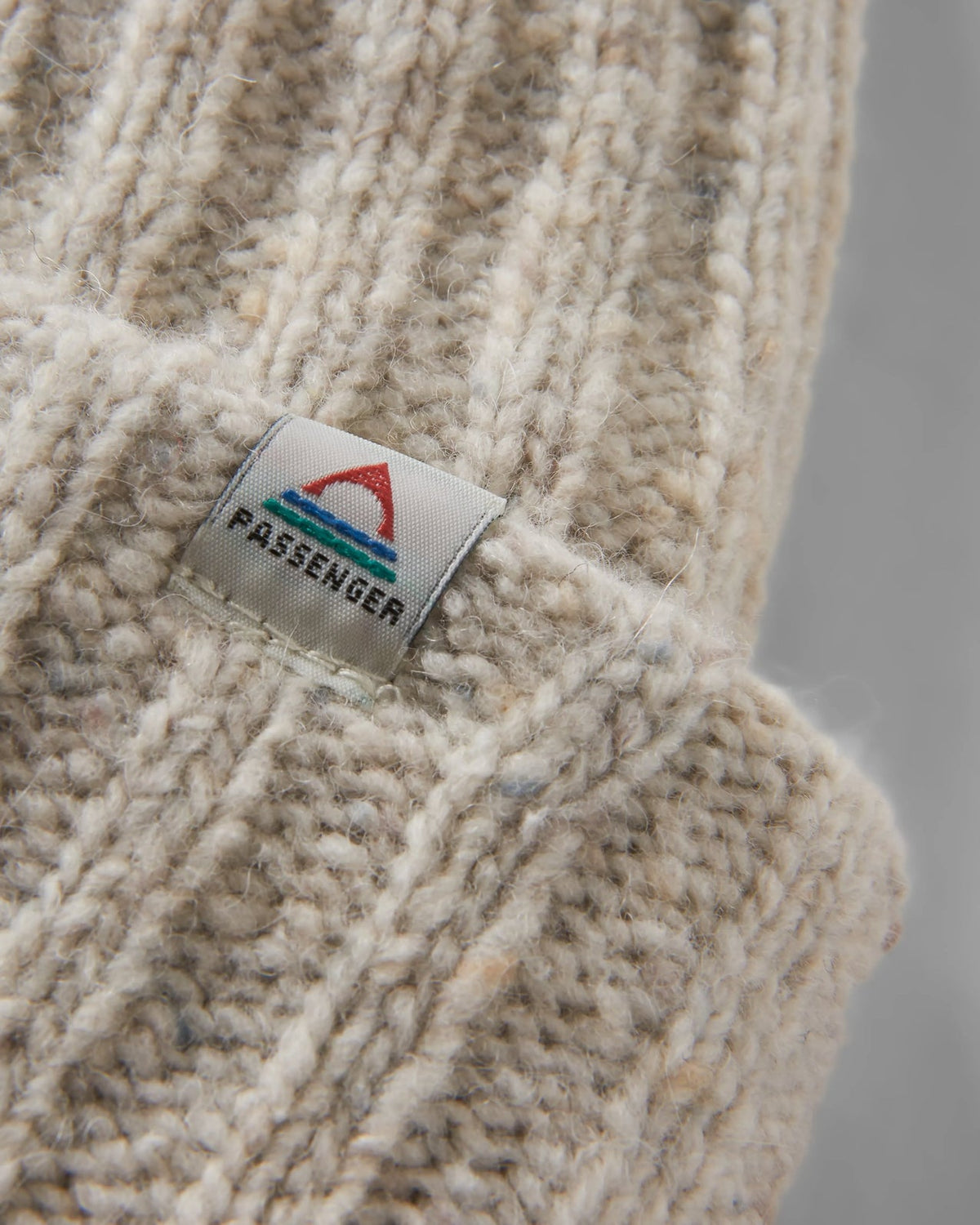 Fisherman Merino Wool Beanie - Vintage White