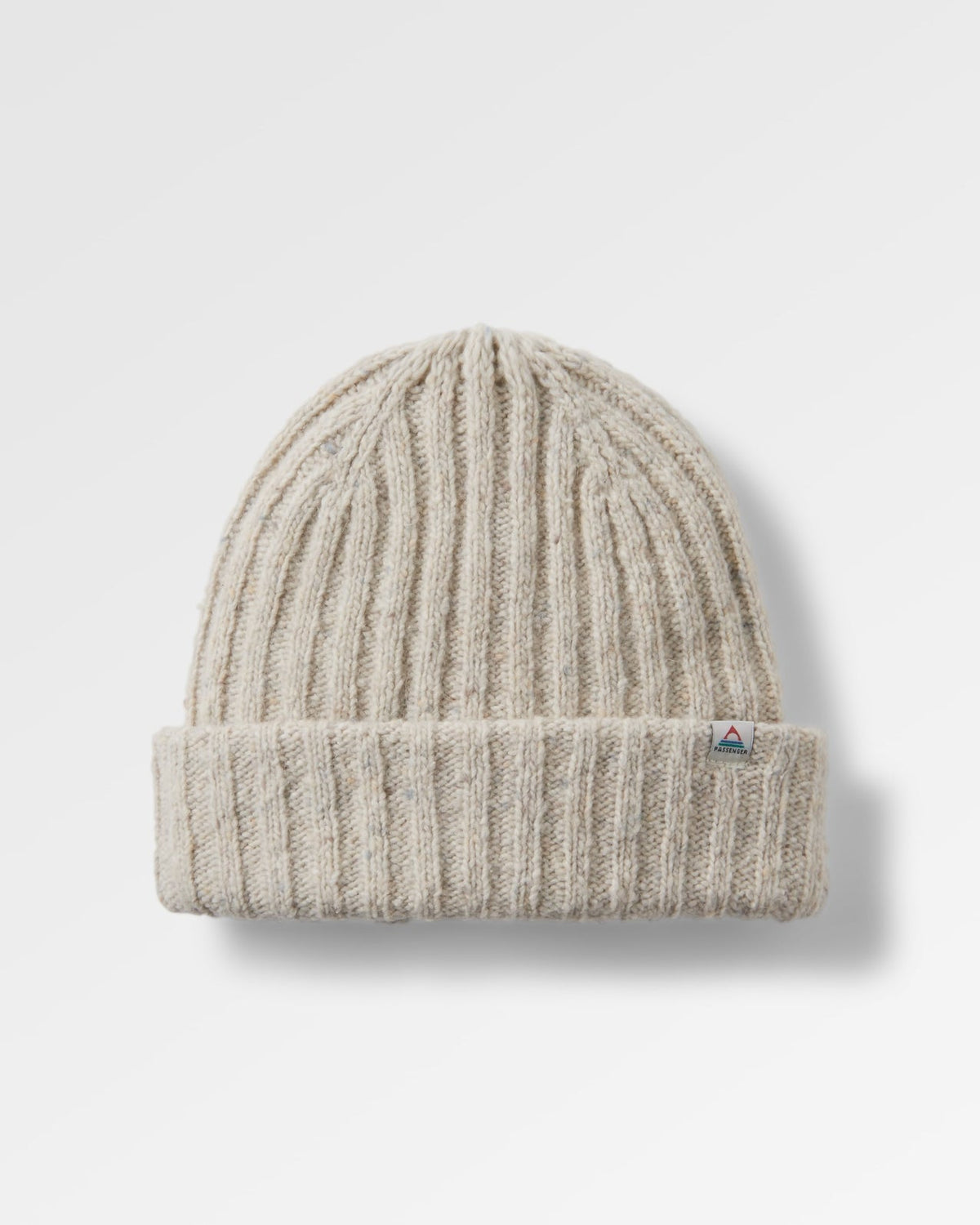Fisherman Merino Wool Beanie - Vintage White