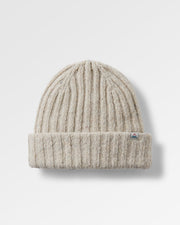 Fisherman Merino Wool Beanie - Vintage White