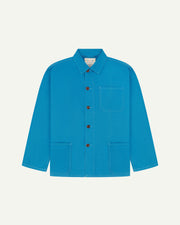 3001 Buttoned Overshirt - Bright Blue
