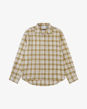 Timber Leah Shirt - Sand Pebble Plaid
