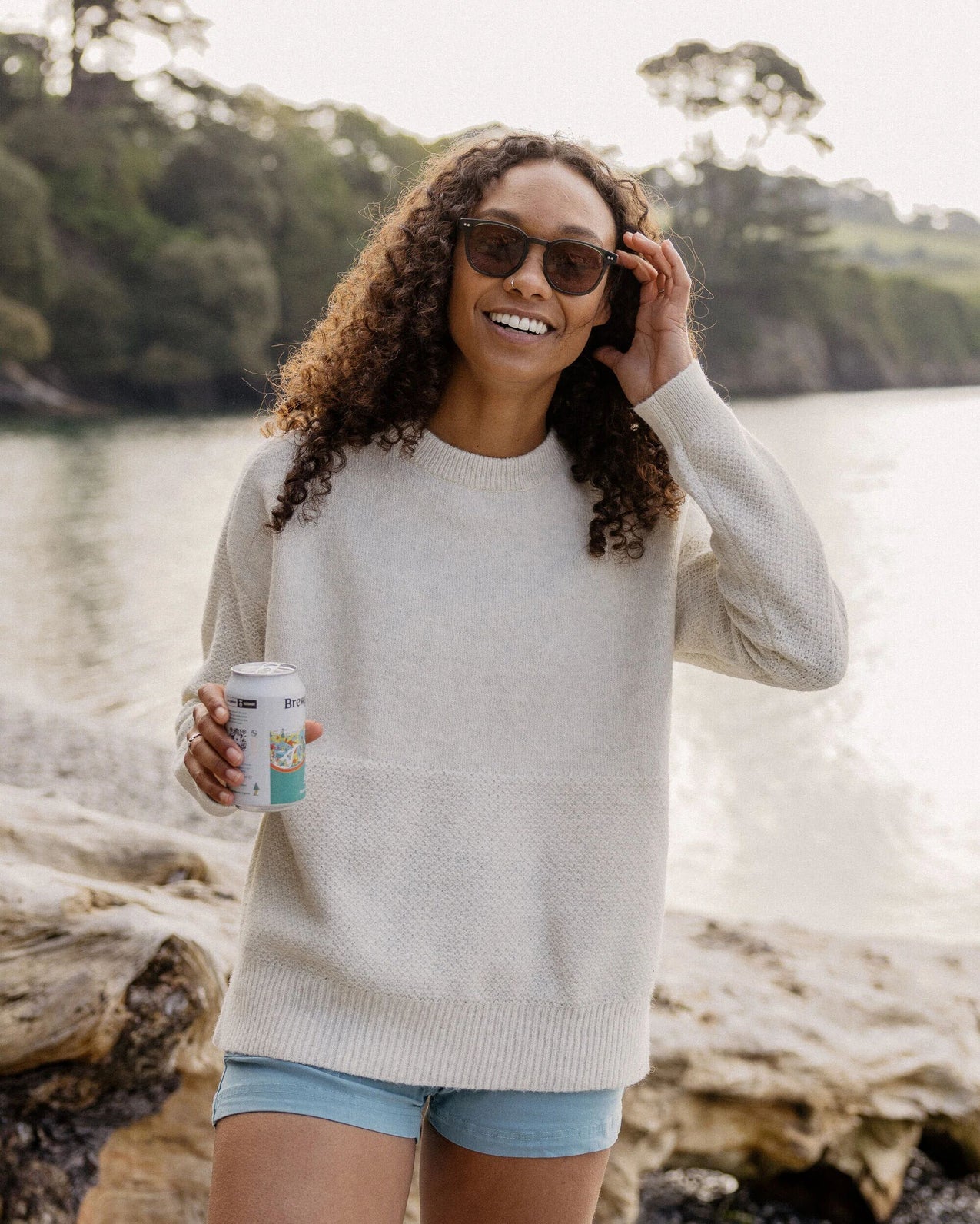 Cove Organic Cotton Knitted Jumper