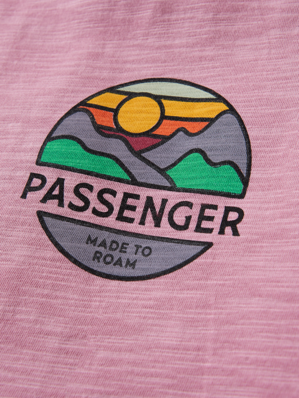 Laidback Recycled Cotton T-shirt Pink Haze