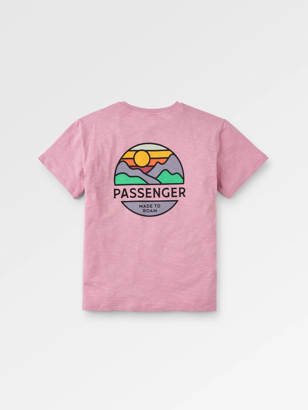 Laidback Recycled Cotton T-shirt Pink Haze