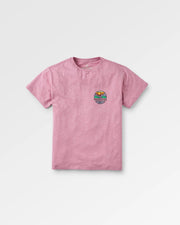 Laidback Recycled Cotton T-shirt Pink Haze