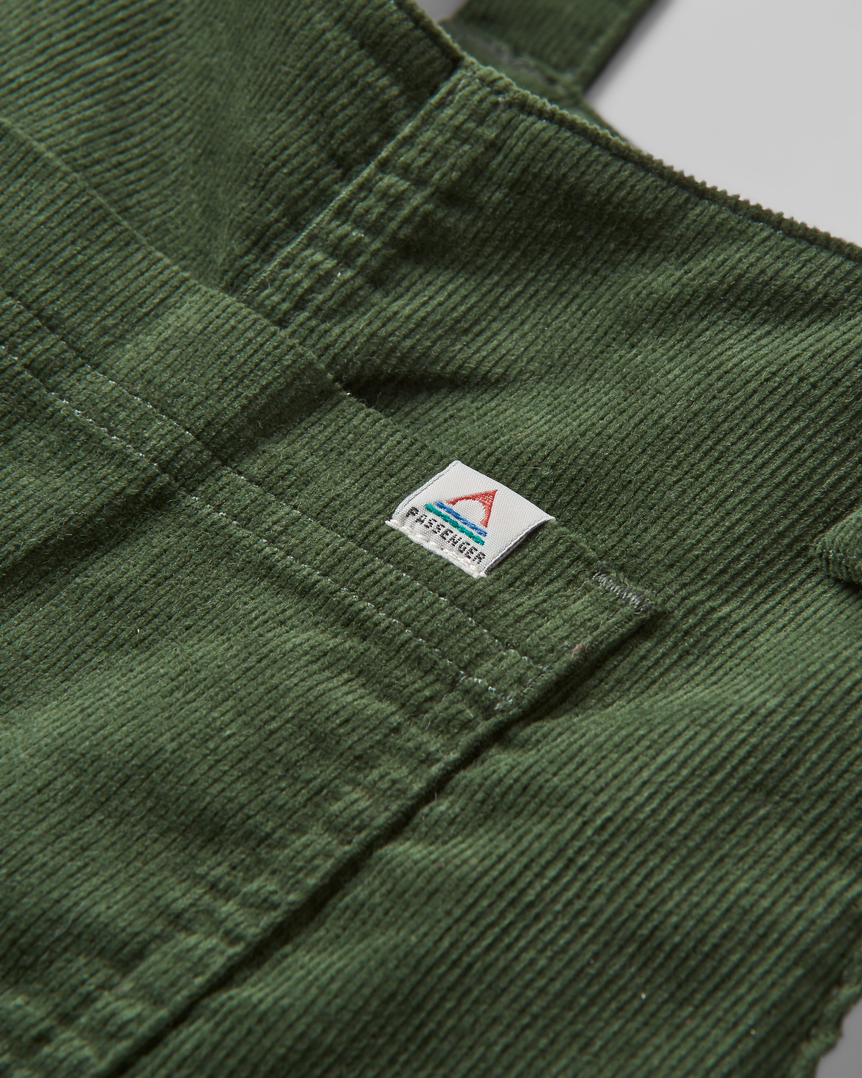 Meadows Organic Cotton Corduroy Dungarees Fir Tree