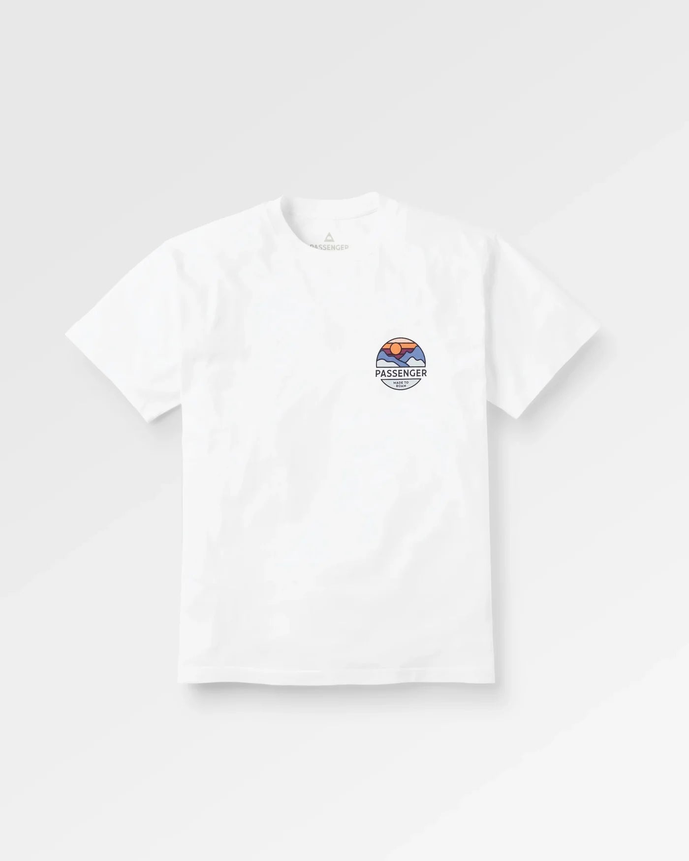 Laidback Recycled Cotton Relaxed Fit T-Shirt White