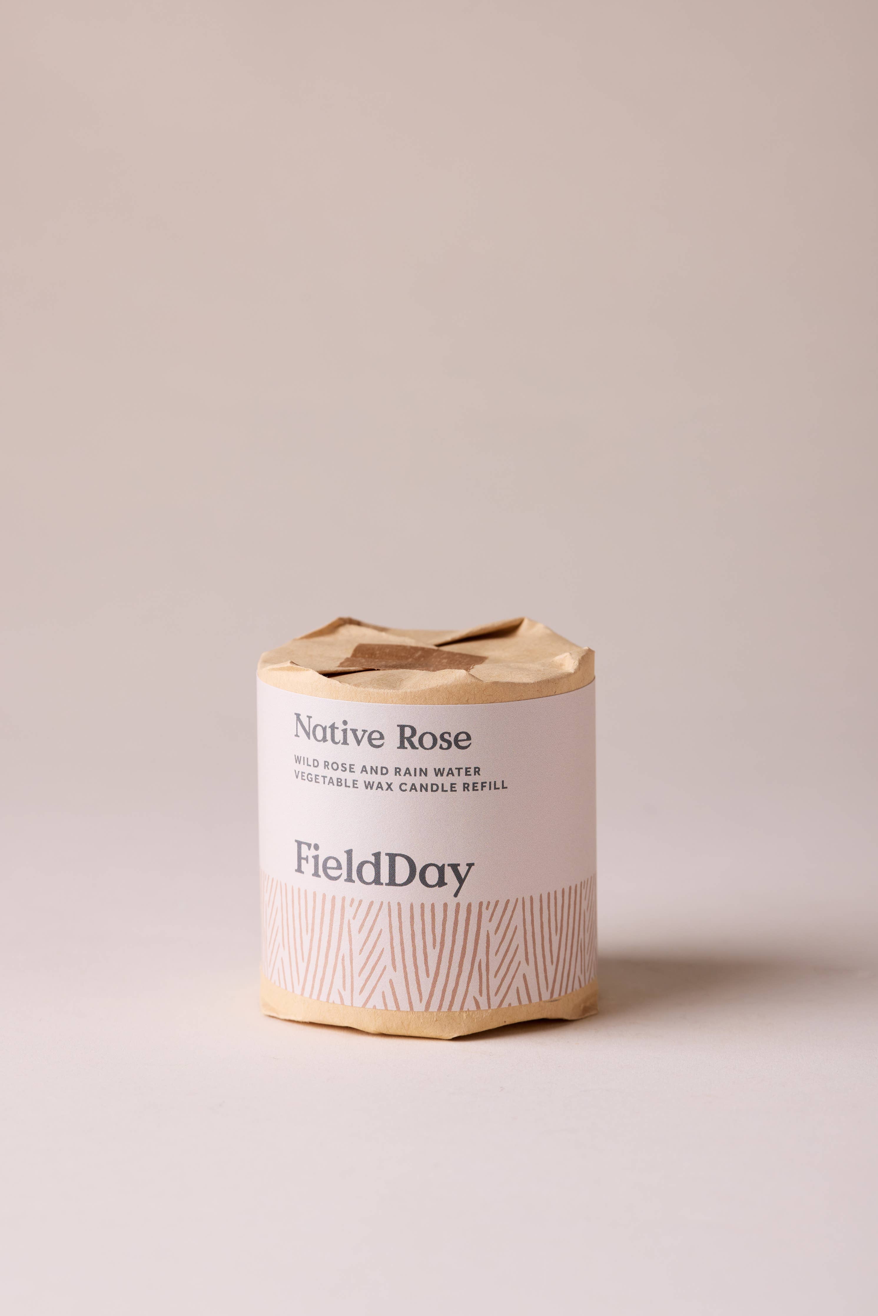 Native Rose Classic Vegetable Wax Stoneware Candle Refill