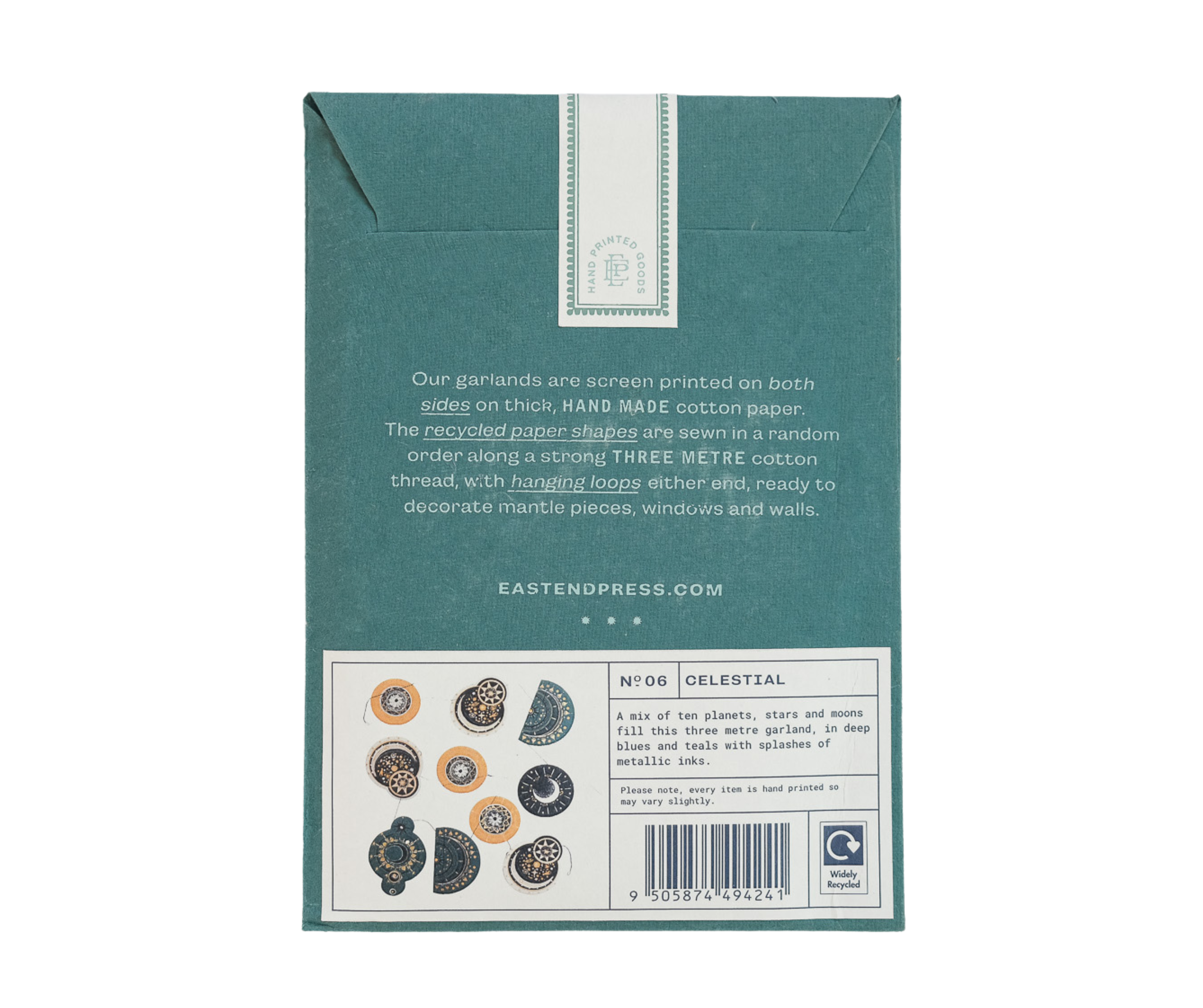 UK/EU: Celestial Sewn Garland