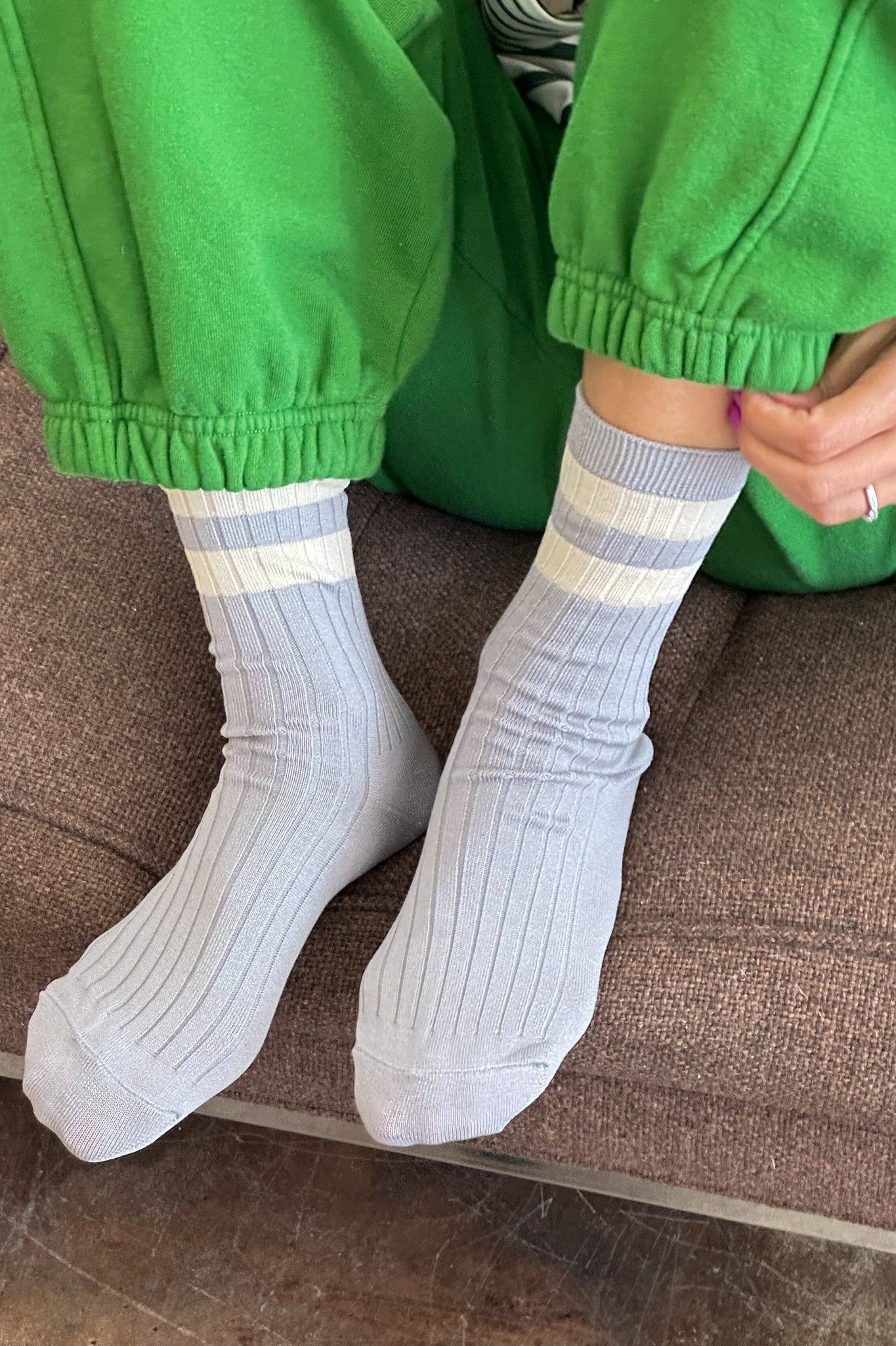 Her Varsity Socks: Rose