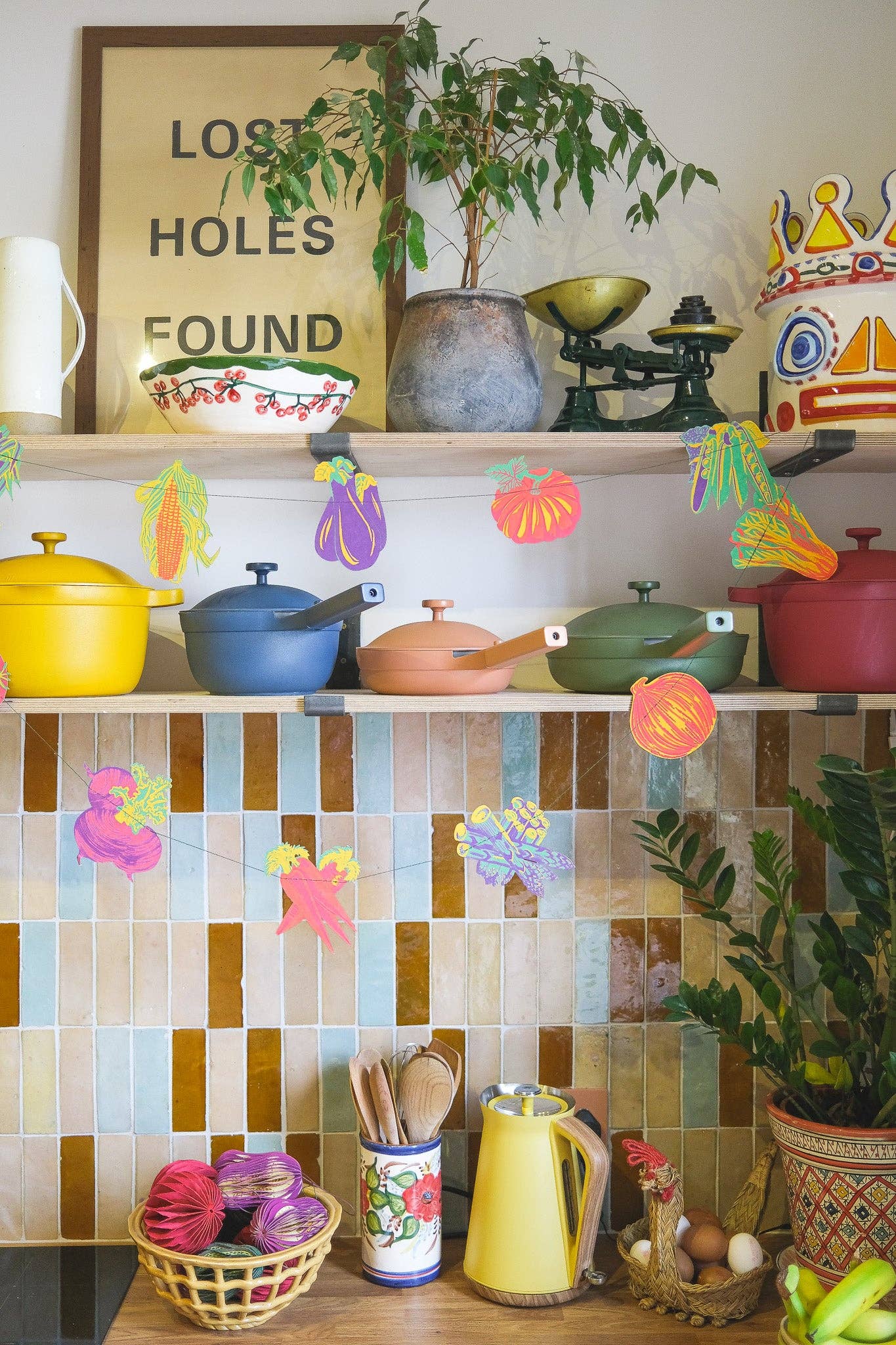 UK/EU: Vegetable Sewn Garland