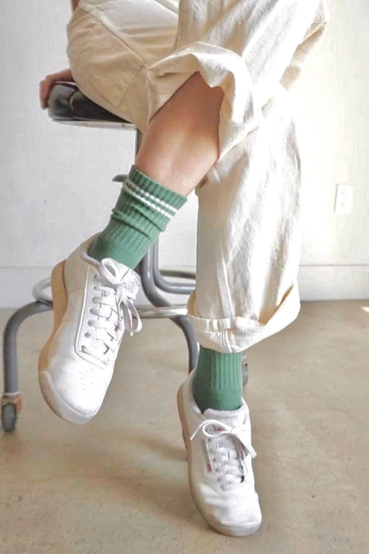Boyfriend Socks: Oatmeal