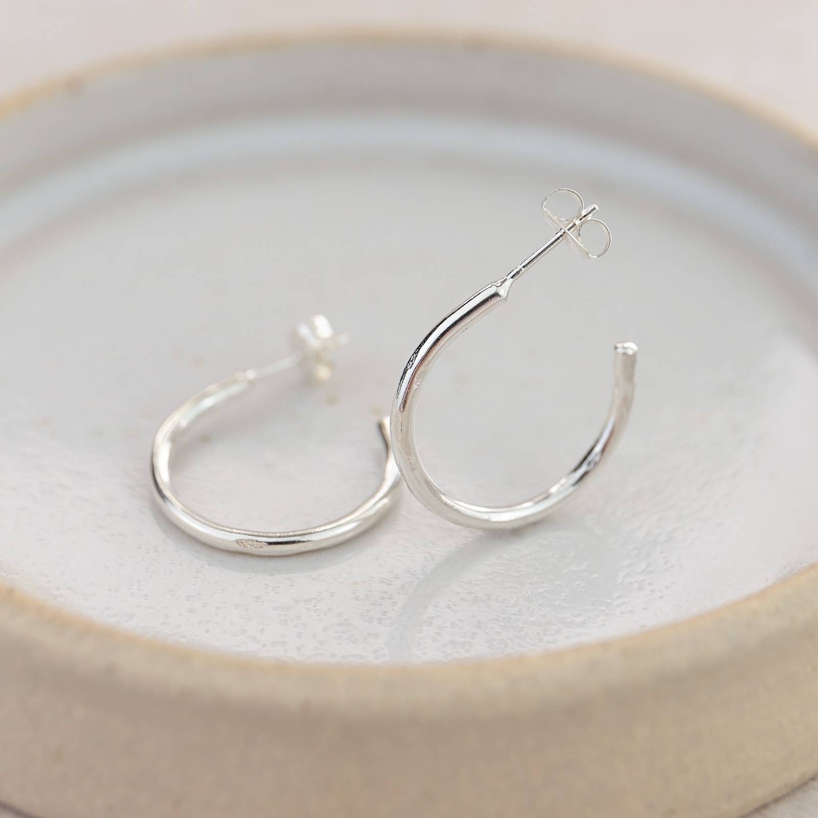 Sterling Silver Everyday Hoops
