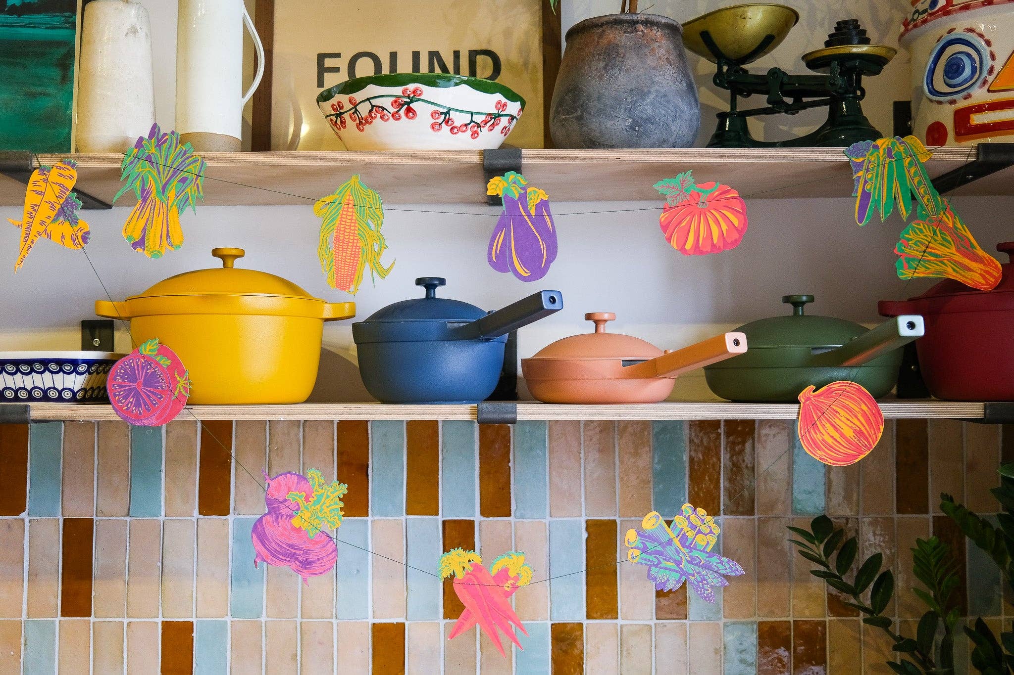 UK/EU: Vegetable Sewn Garland