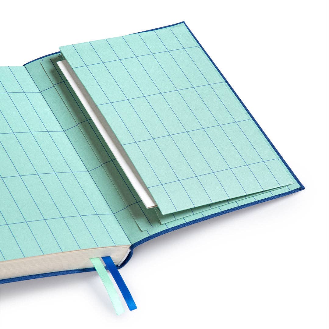 Ultramarine Fabric Daily Planner (A5) (12754)