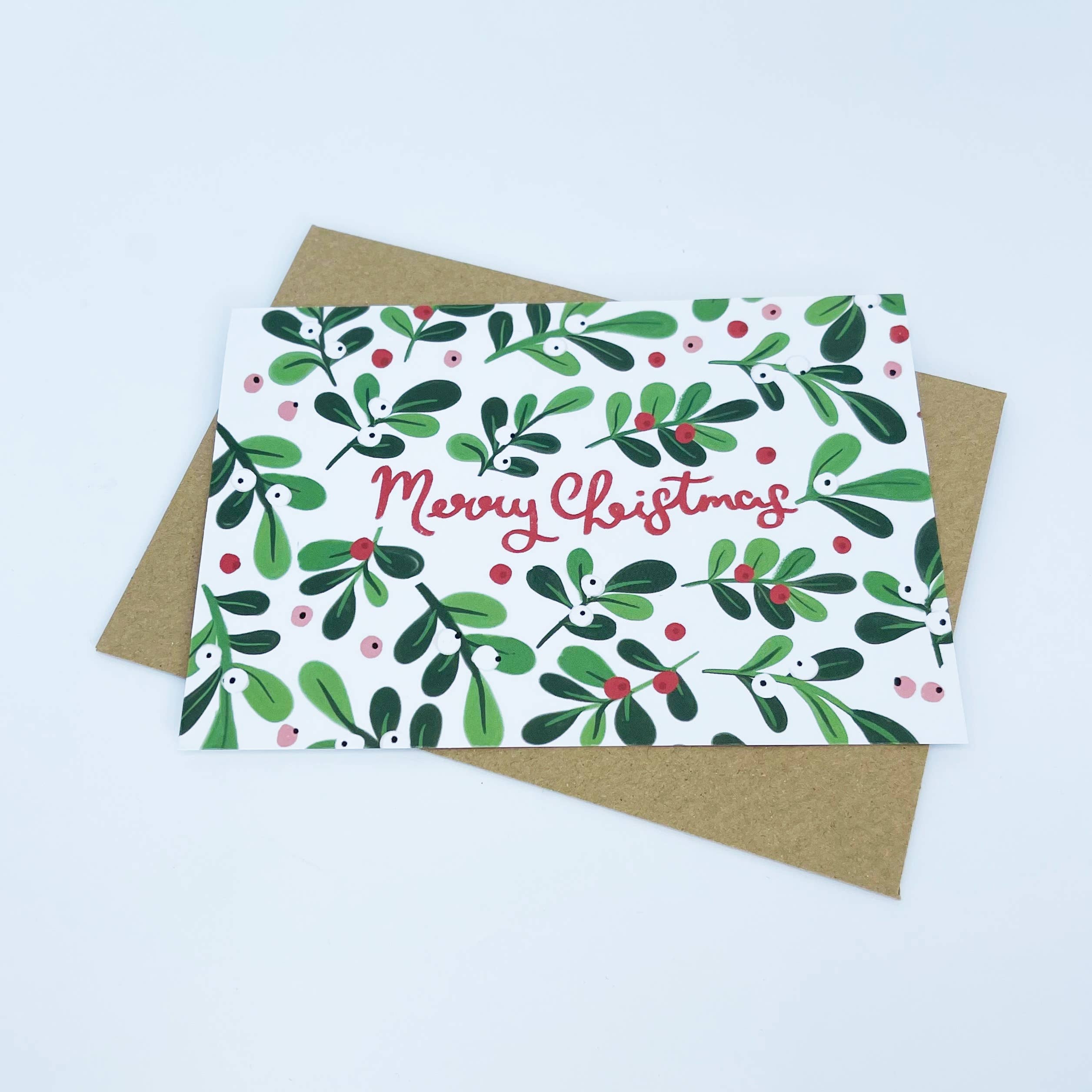 Mistletoe - Merry Christmas Card