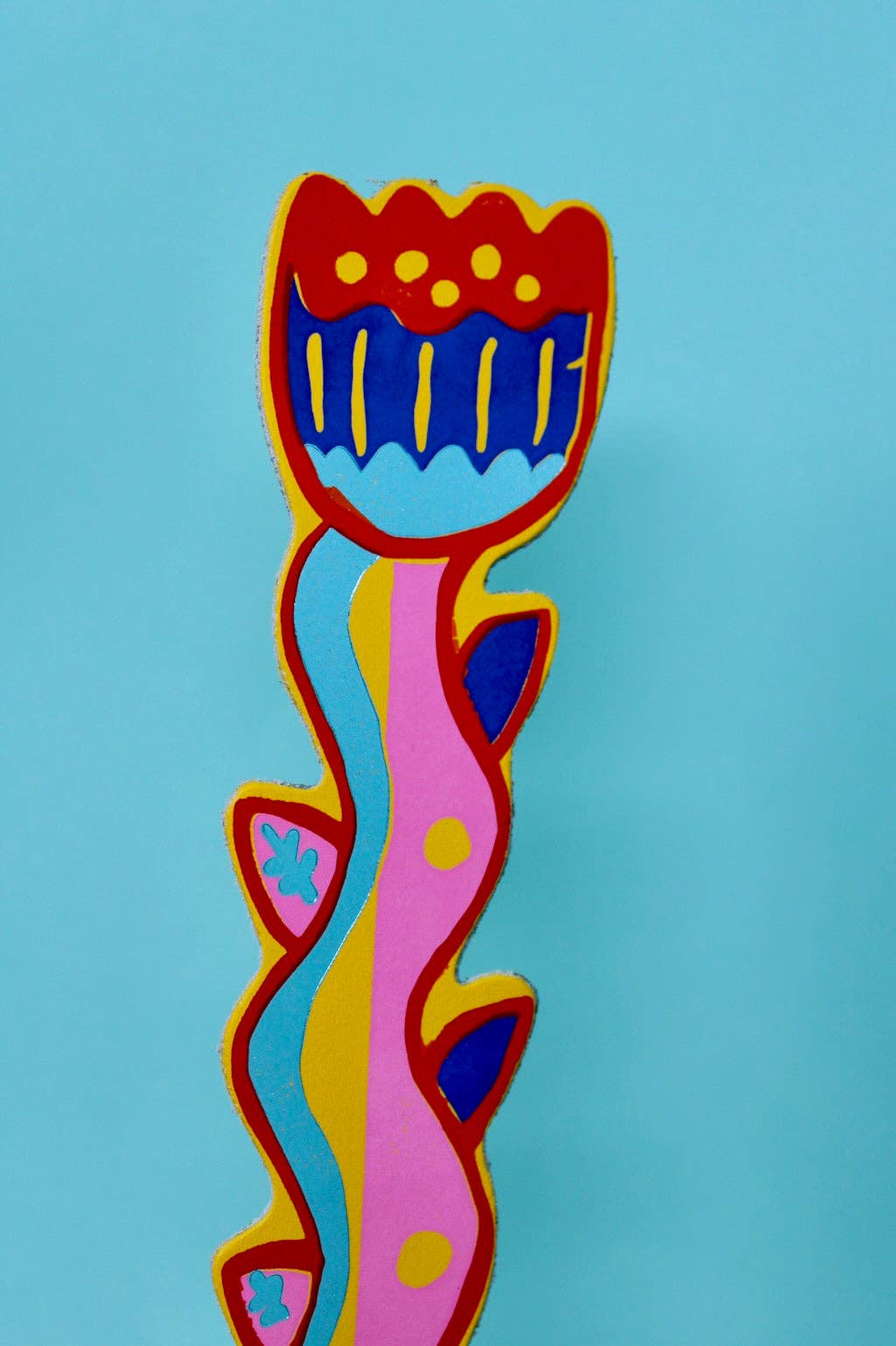 Tulip Bookmark: Lilac