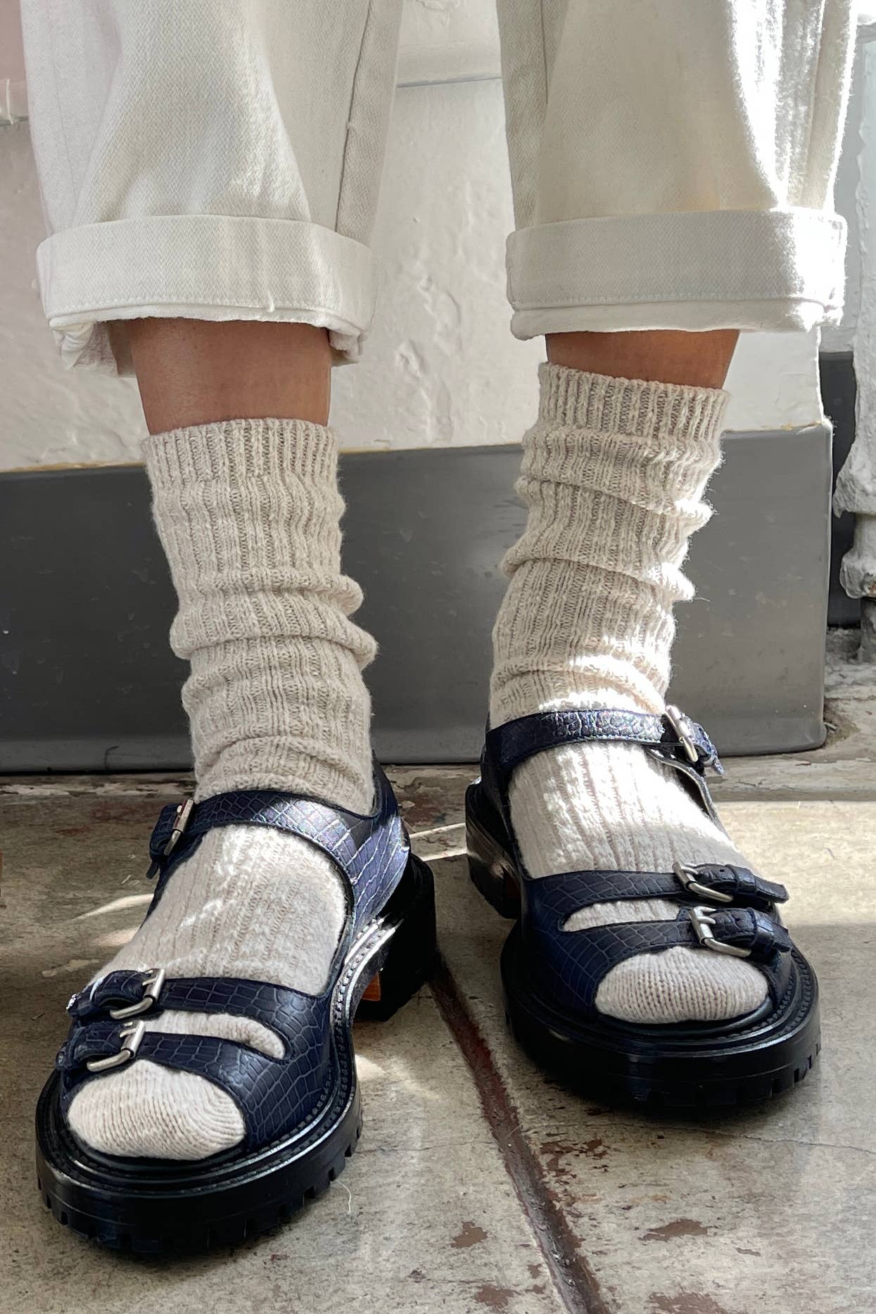 Cottage Socks: Bear