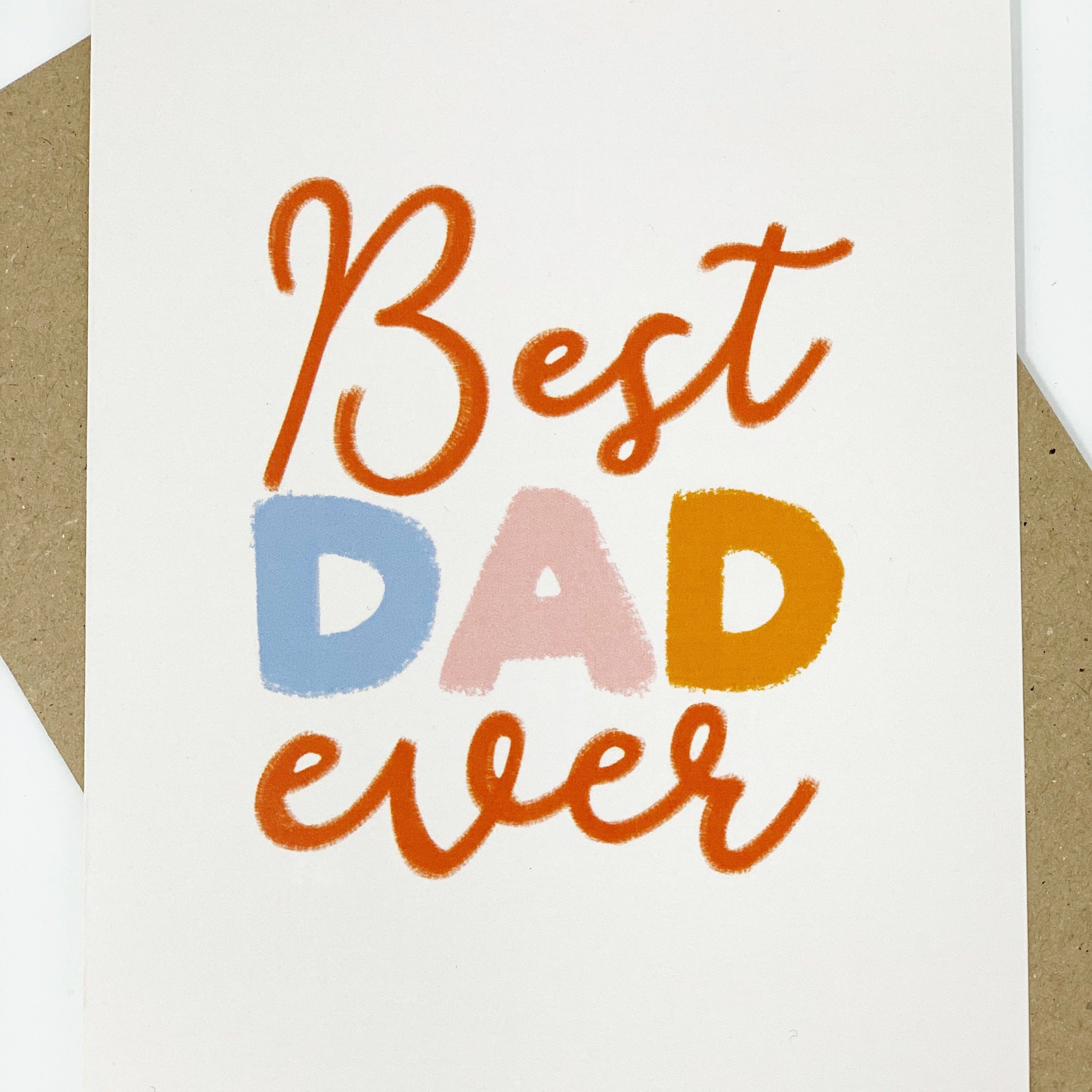 Best Dad Ever Card