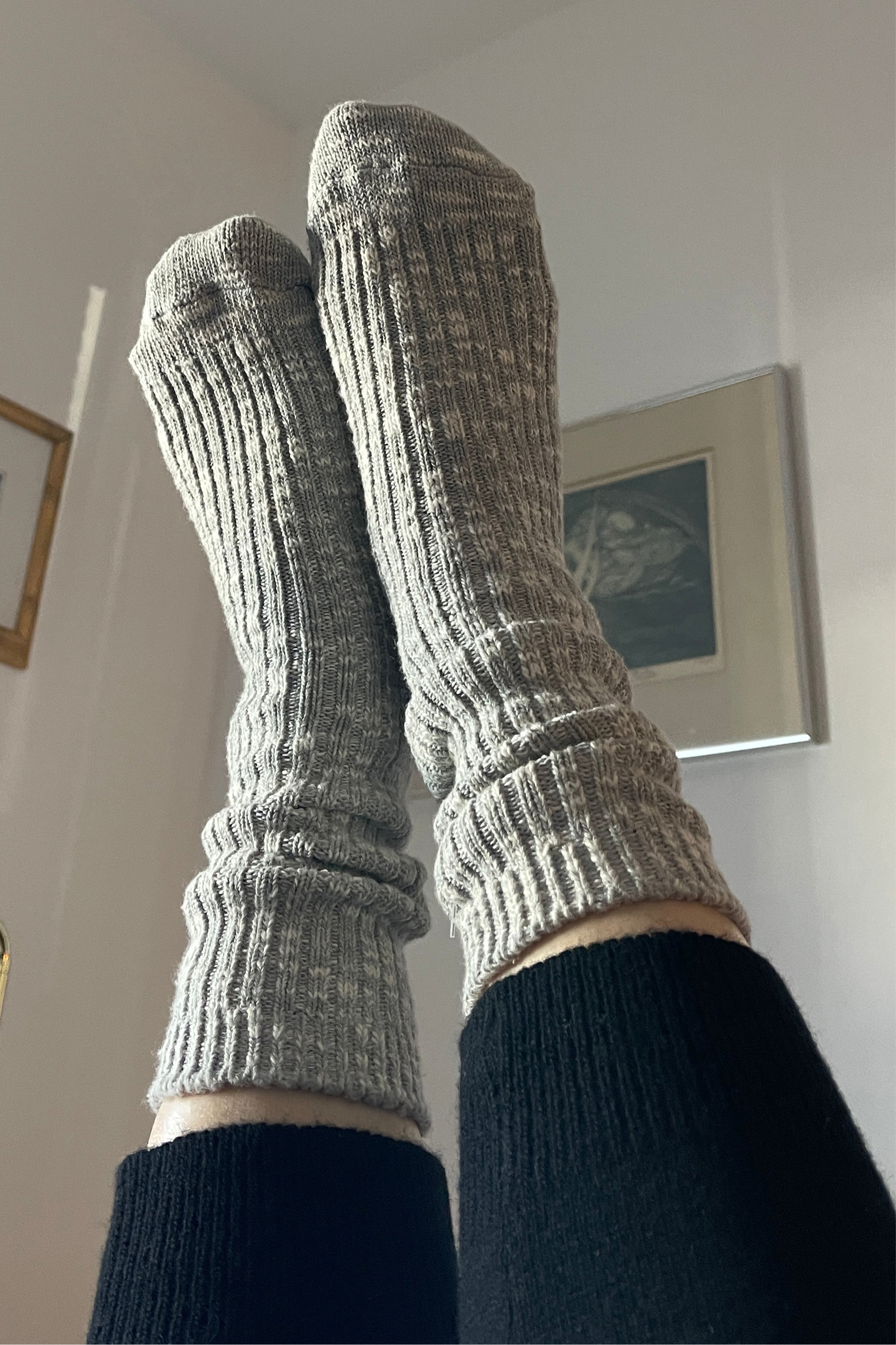 Cottage Socks: Oatmeal