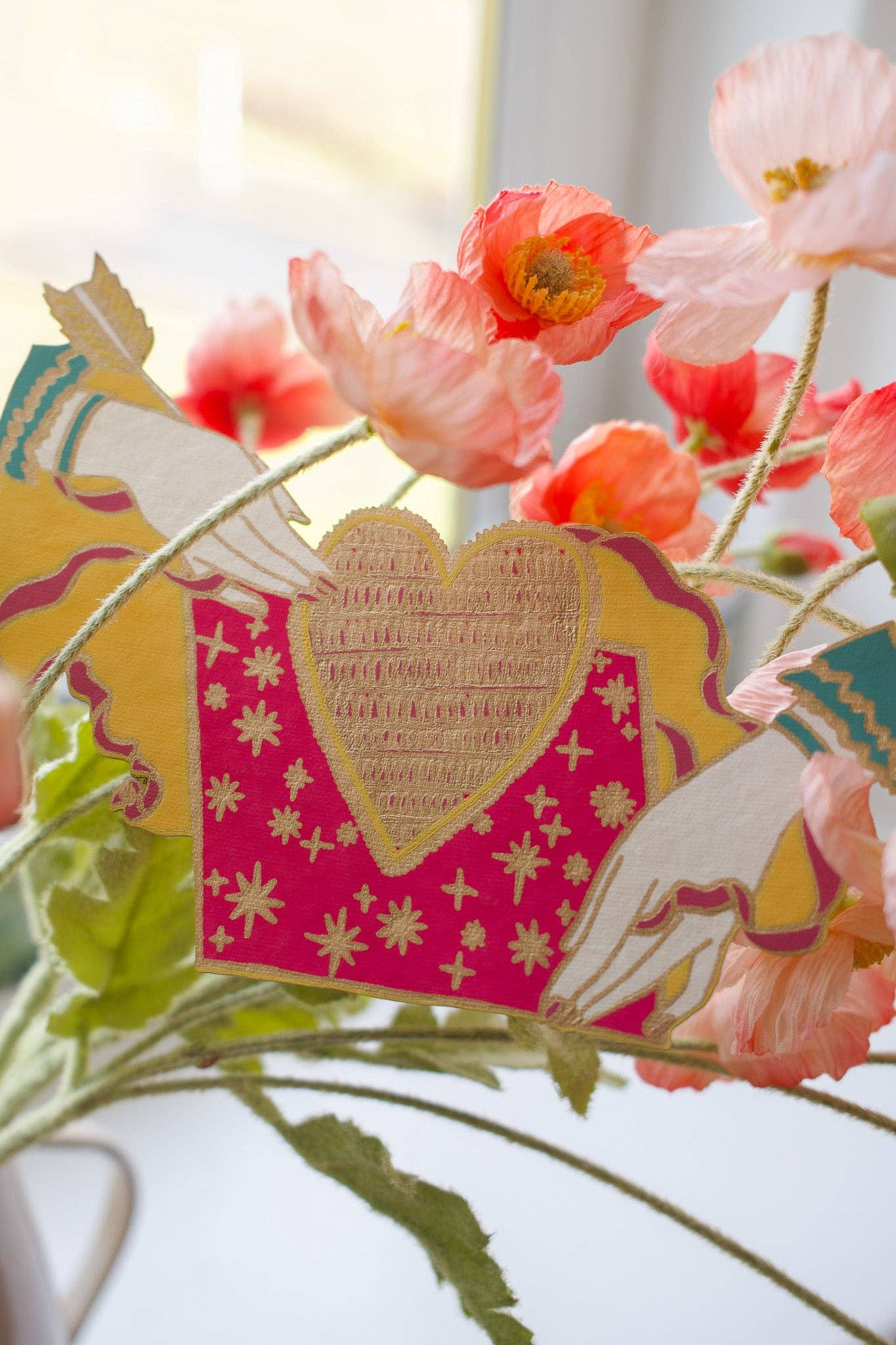 Heart and Hands Greeting Card : C6