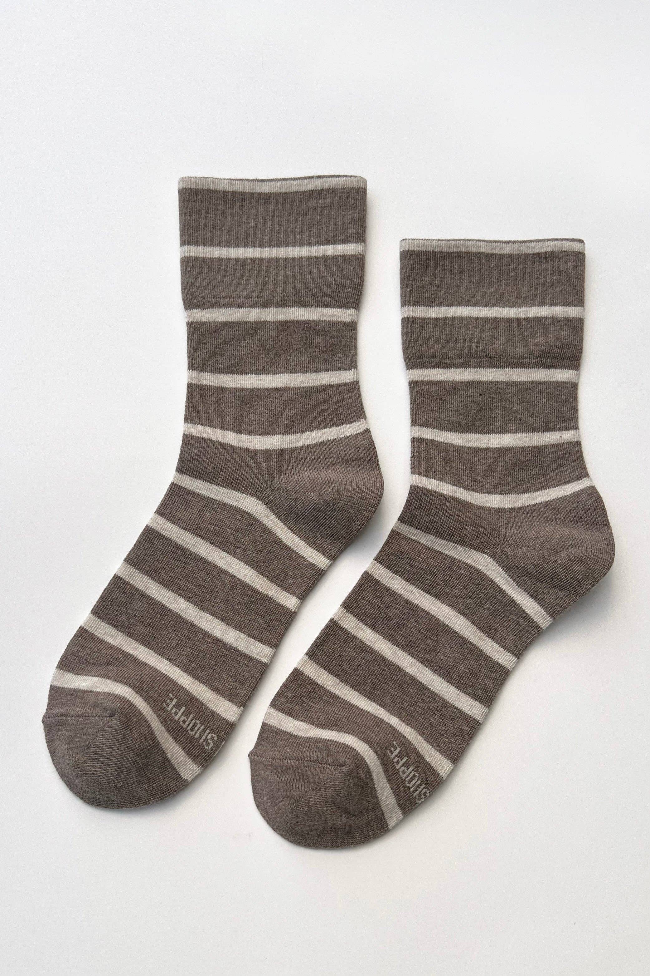 Wally Socks: Mocha