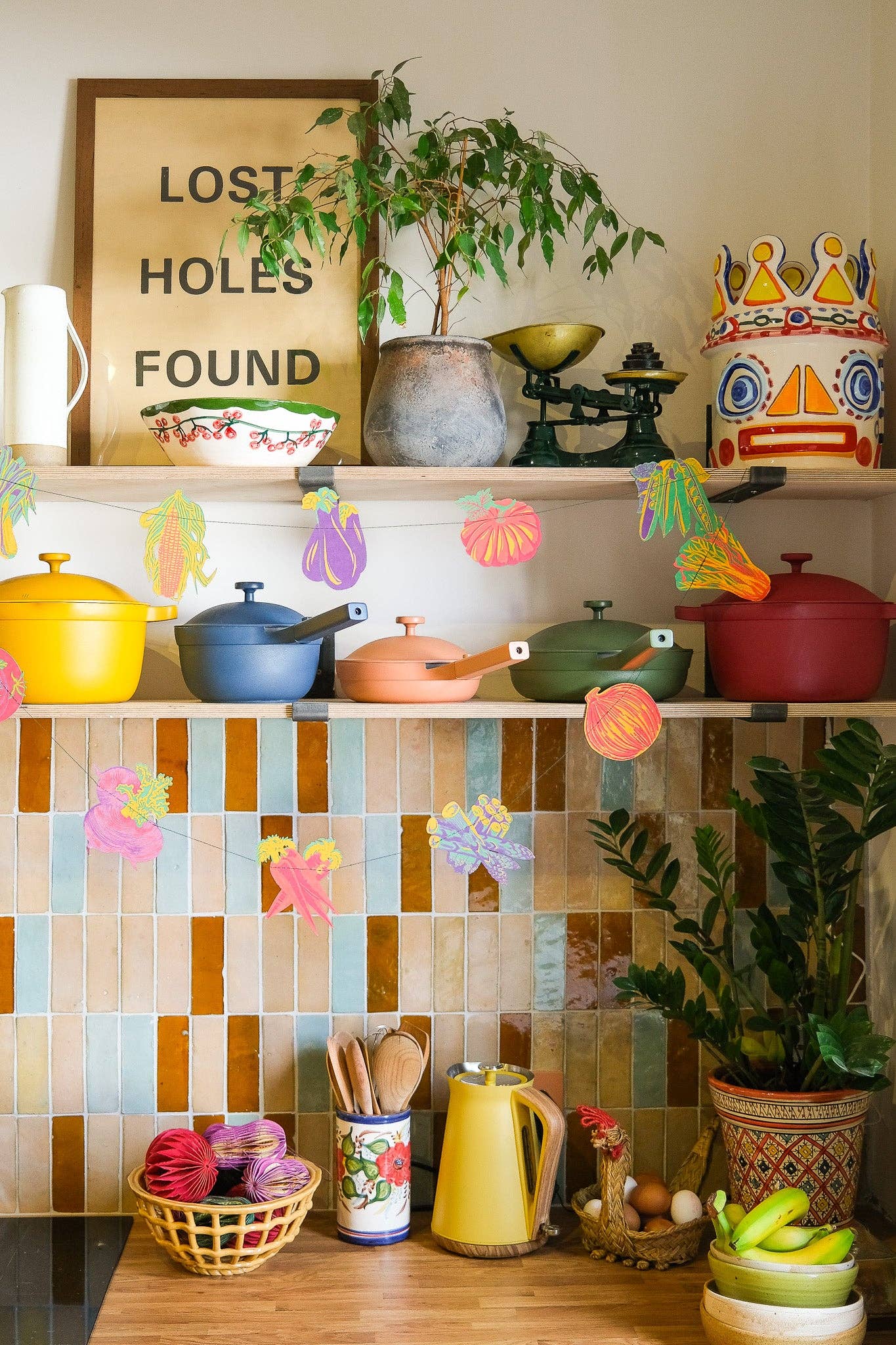 UK/EU: Vegetable Sewn Garland