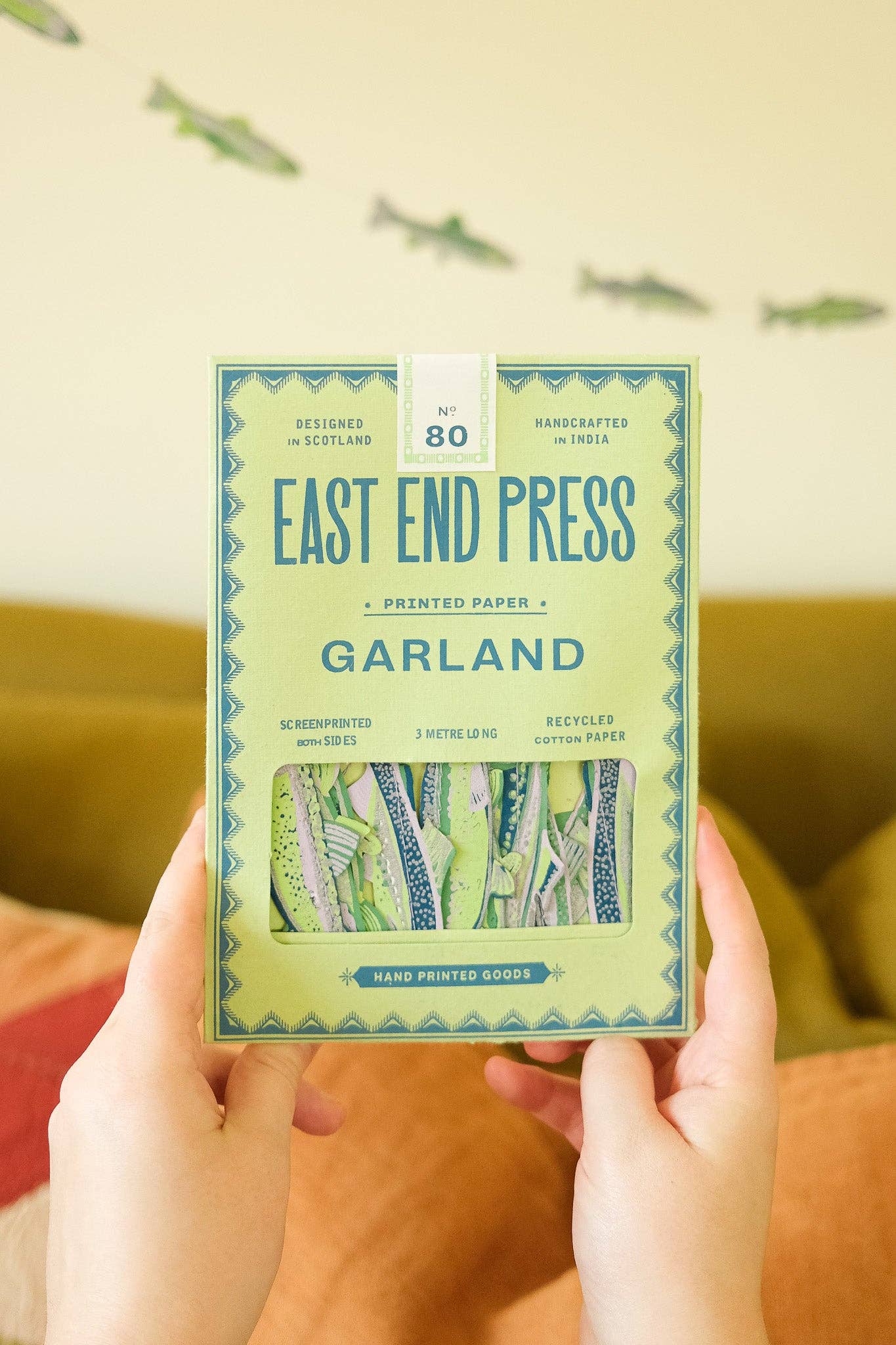 UK/EU: Tasty Anchovies Sewn Garland