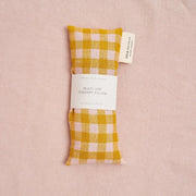 Multi-Use Lavender Eye Pillow | Linen Wes Gingham