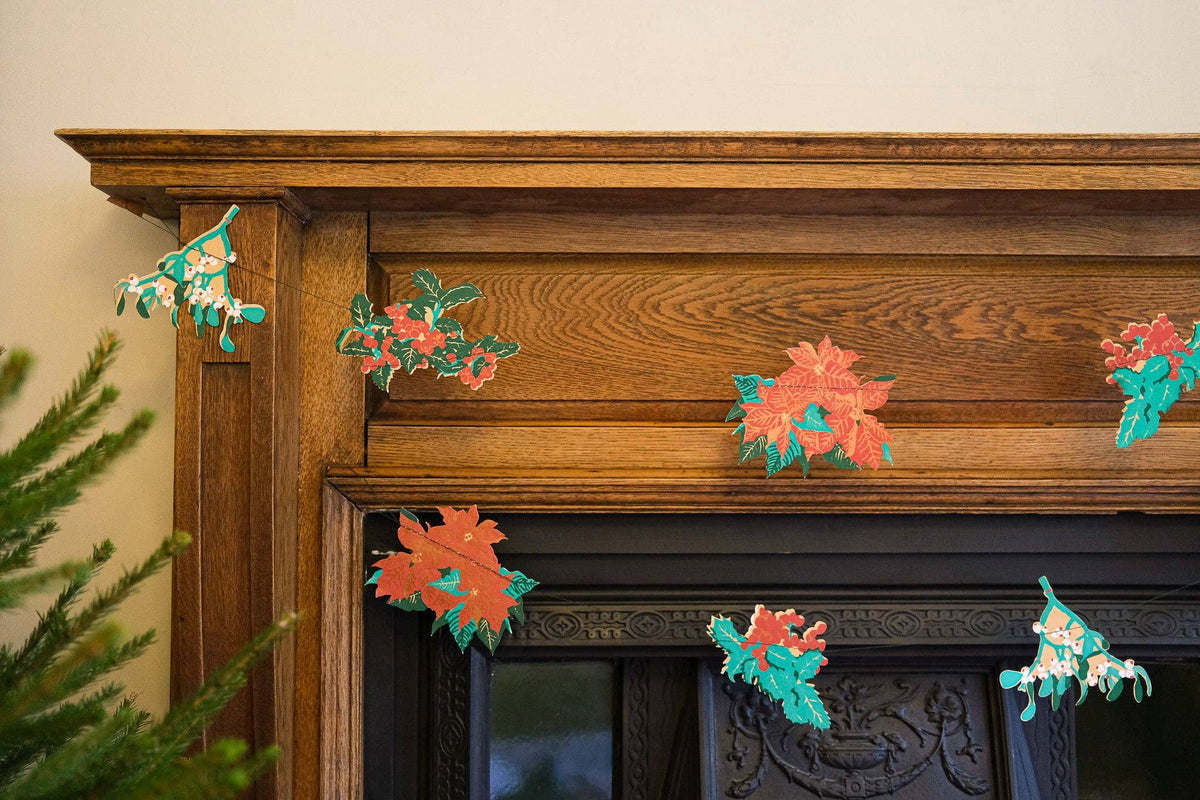UK/EU: Foliage Sewn Garland