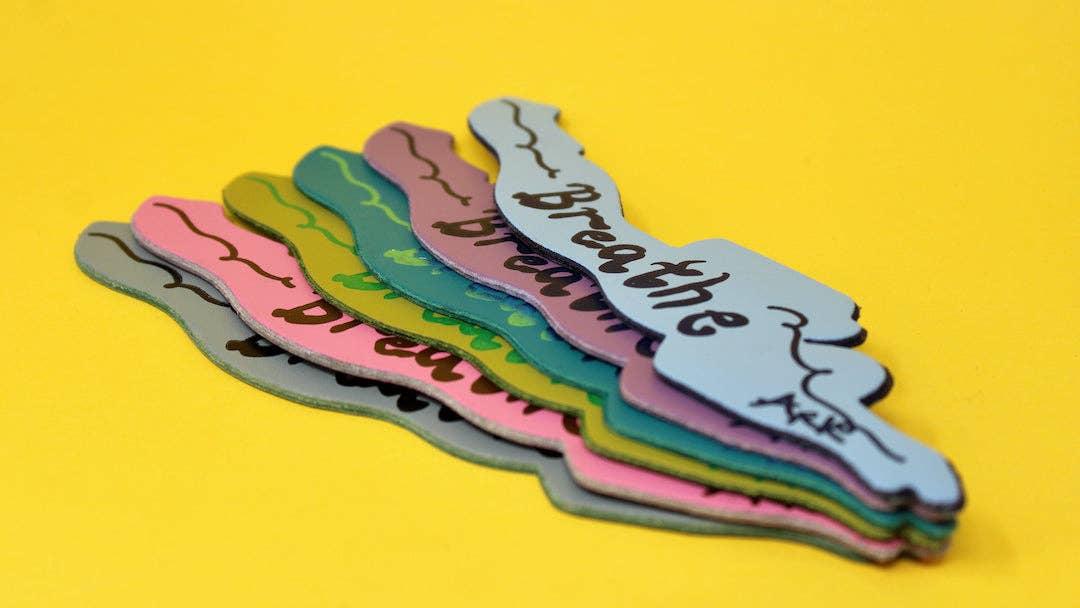 Scuba Diver Bookmark: Apple